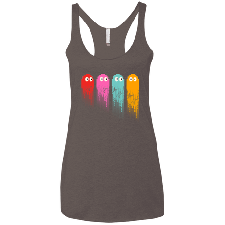 T-Shirts Macchiato / X-Small Pac color ghost Women's Triblend Racerback Tank