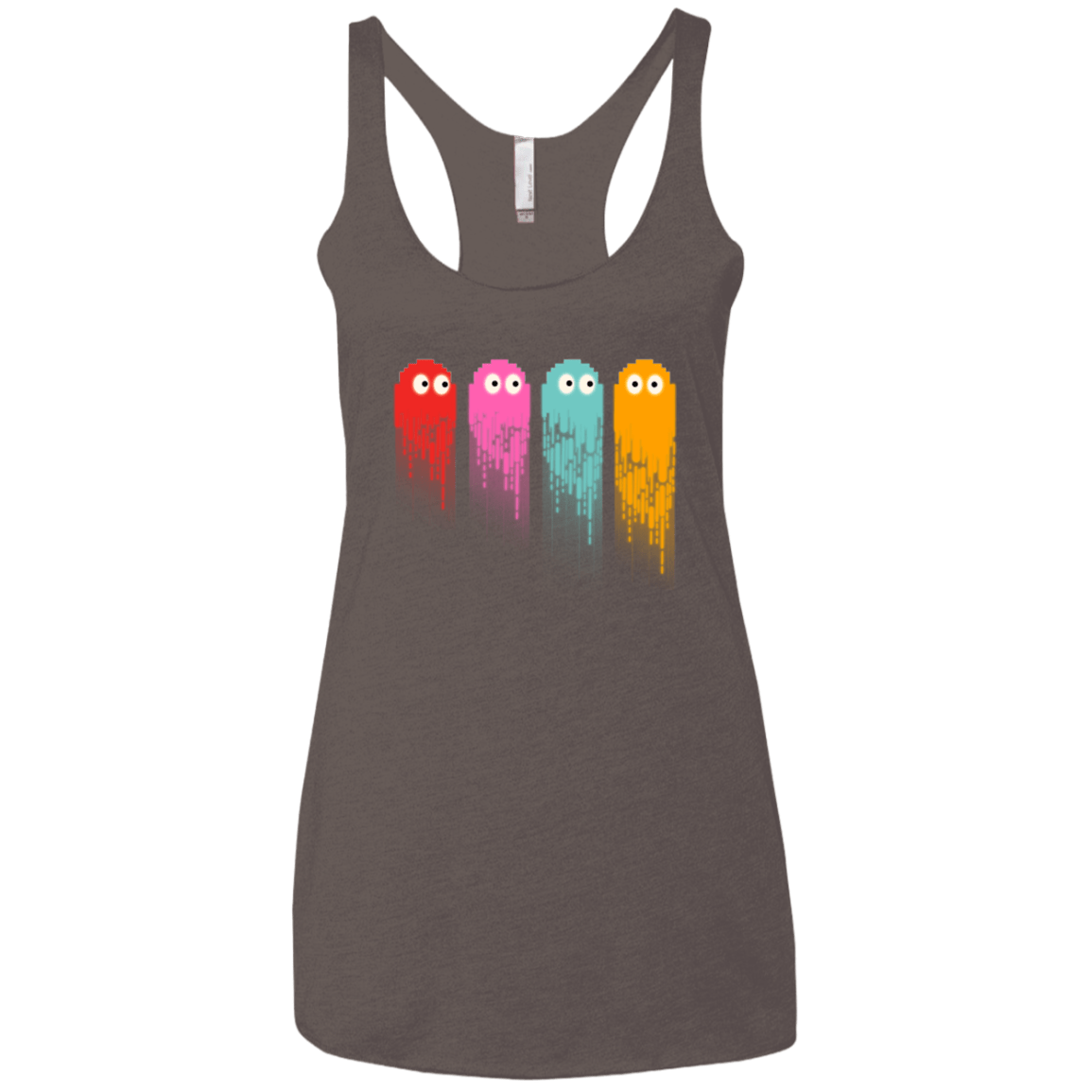 T-Shirts Macchiato / X-Small Pac color ghost Women's Triblend Racerback Tank