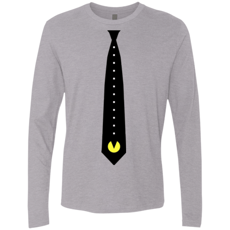 T-Shirts Heather Grey / Small Pac tie Men's Premium Long Sleeve