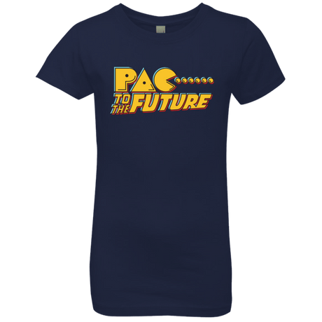 T-Shirts Midnight Navy / YXS Pac to the Future Girls Premium T-Shirt