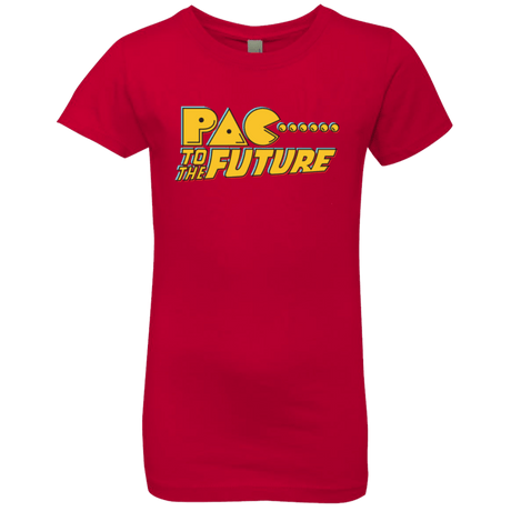 T-Shirts Red / YXS Pac to the Future Girls Premium T-Shirt