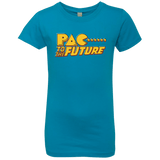 T-Shirts Turquoise / YXS Pac to the Future Girls Premium T-Shirt