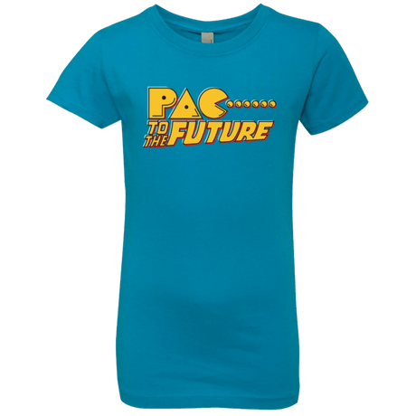 T-Shirts Turquoise / YXS Pac to the Future Girls Premium T-Shirt