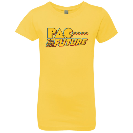 T-Shirts Vibrant Yellow / YXS Pac to the Future Girls Premium T-Shirt