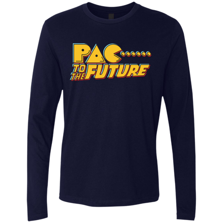 T-Shirts Midnight Navy / Small Pac to the Future Men's Premium Long Sleeve