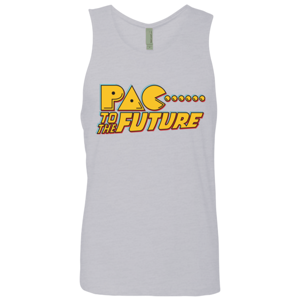 T-Shirts Heather Grey / Small Pac to the Future Men's Premium Tank Top