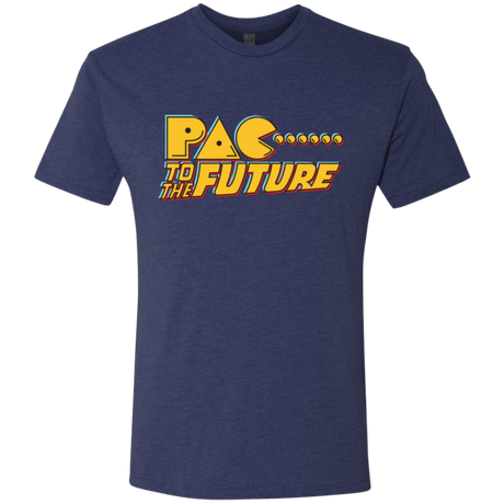 T-Shirts Vintage Navy / Small Pac to the Future Men's Triblend T-Shirt