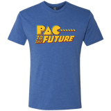 T-Shirts Vintage Royal / Small Pac to the Future Men's Triblend T-Shirt