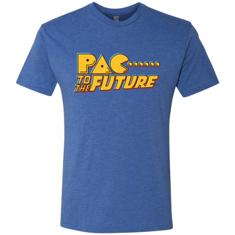 T-Shirts Vintage Royal / Small Pac to the Future Men's Triblend T-Shirt