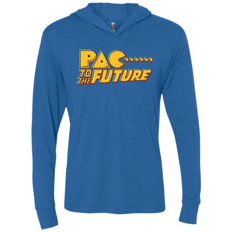 T-Shirts Vintage Royal / X-Small Pac to the Future Triblend Long Sleeve Hoodie Tee