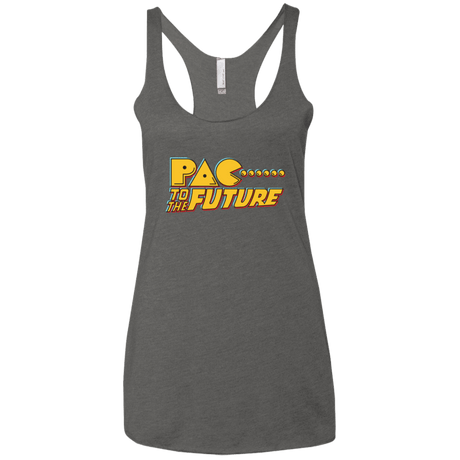 T-Shirts Premium Heather / X-Small Pac to the Future Women's Triblend Racerback Tank