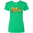T-Shirts Envy / Small Pac to the Future Women's Triblend T-Shirt