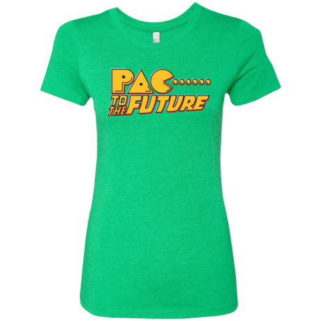 T-Shirts Envy / Small Pac to the Future Women's Triblend T-Shirt