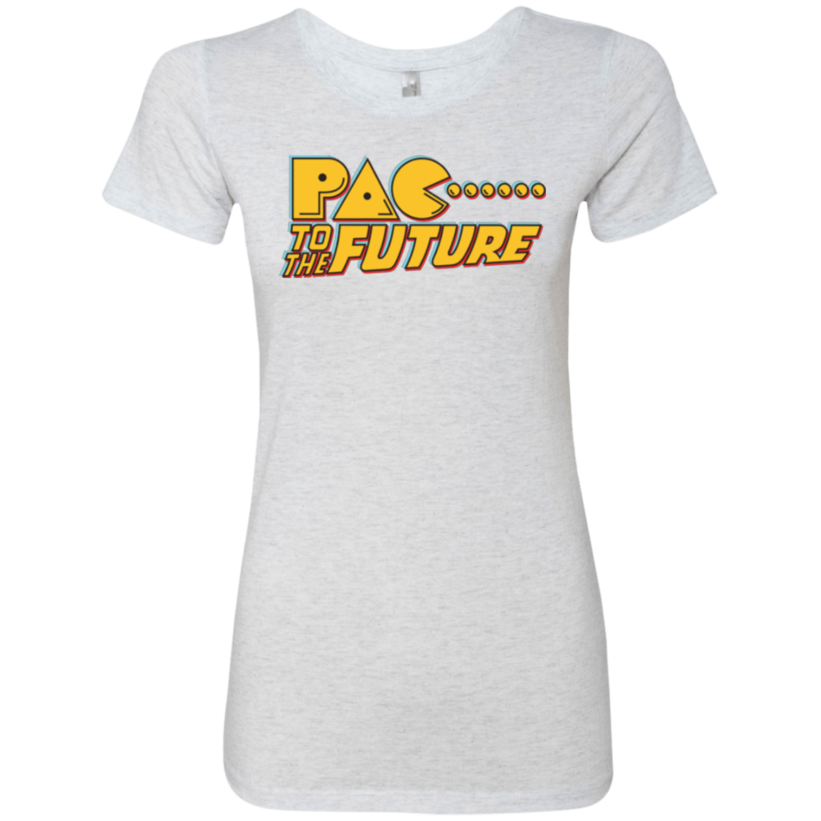 T-Shirts Heather White / Small Pac to the Future Women's Triblend T-Shirt