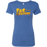 T-Shirts Vintage Royal / Small Pac to the Future Women's Triblend T-Shirt