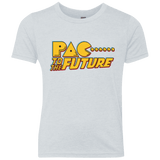 T-Shirts Heather White / YXS Pac to the Future Youth Triblend T-Shirt