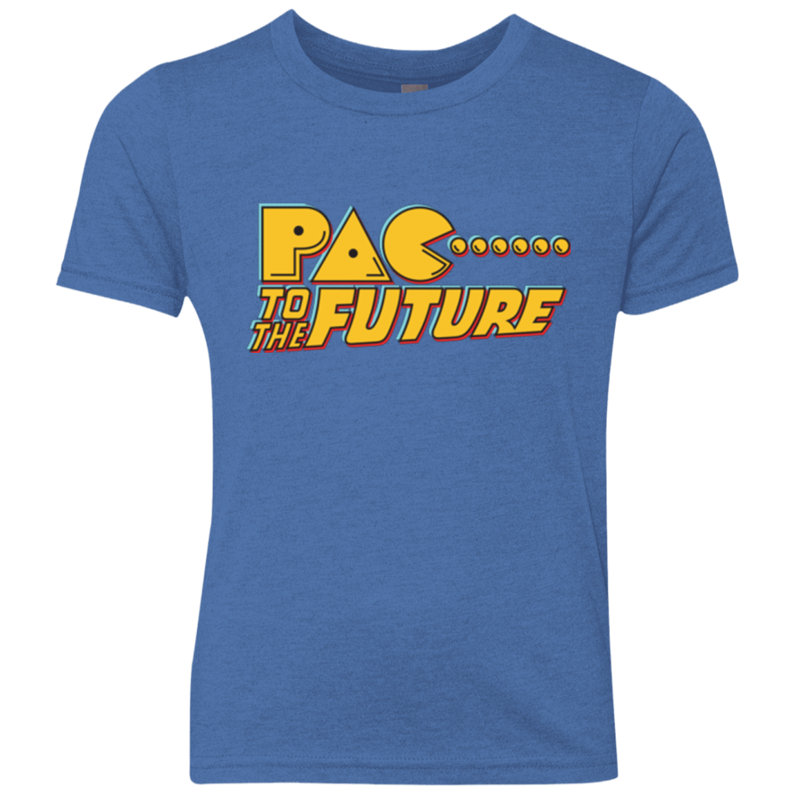 T-Shirts Vintage Royal / YXS Pac to the Future Youth Triblend T-Shirt