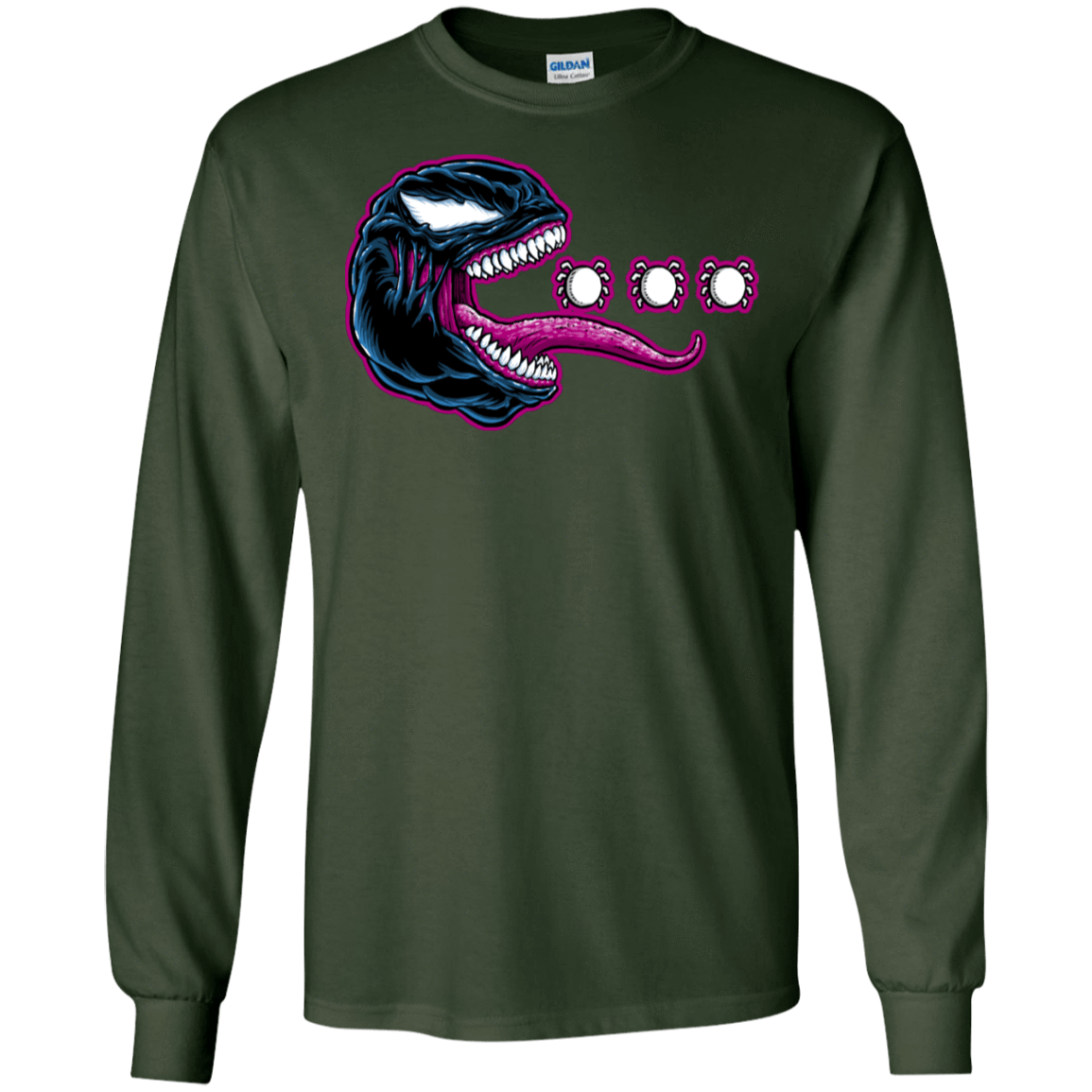 T-Shirts Forest Green / S Pac Venom Men's Long Sleeve T-Shirt