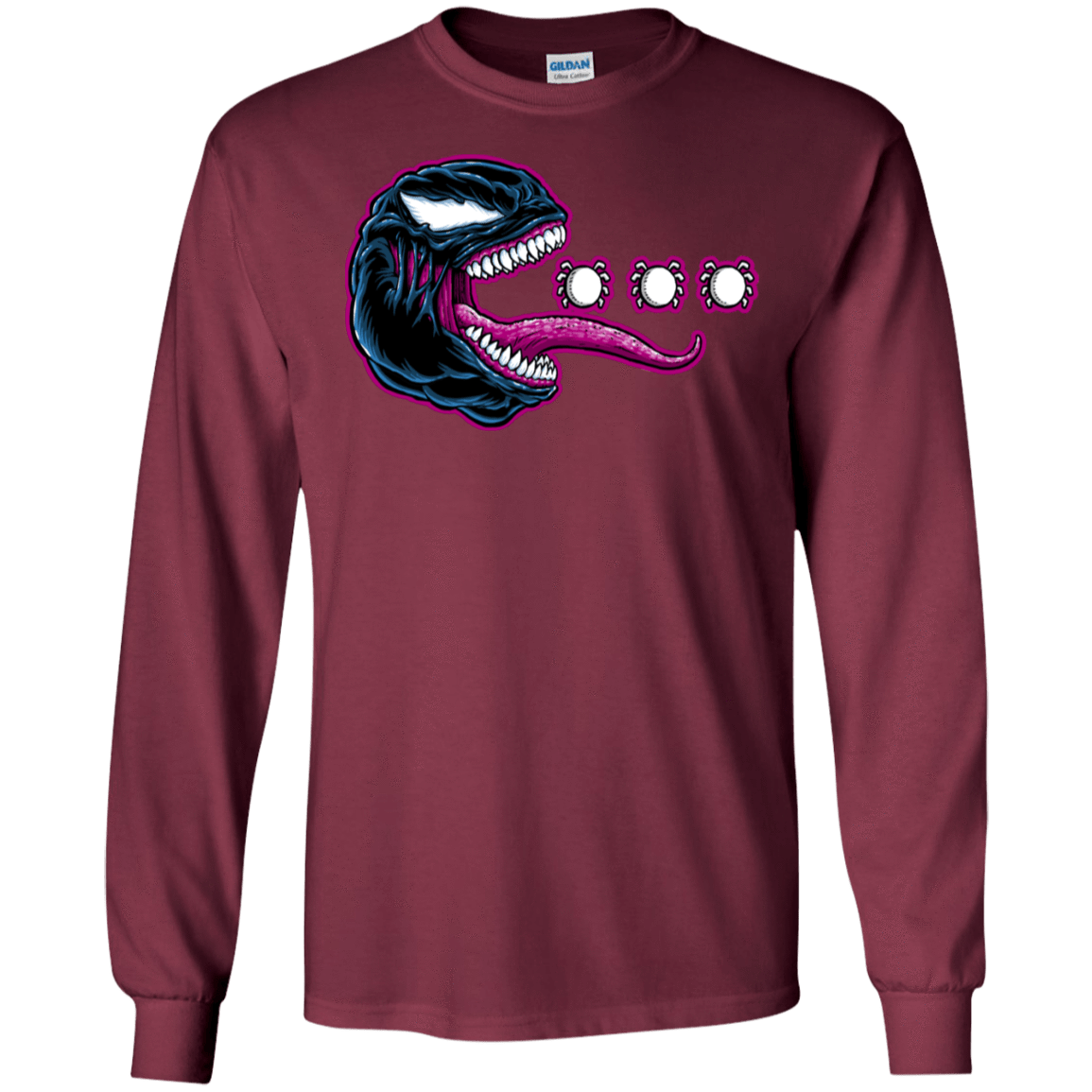 T-Shirts Maroon / S Pac Venom Men's Long Sleeve T-Shirt
