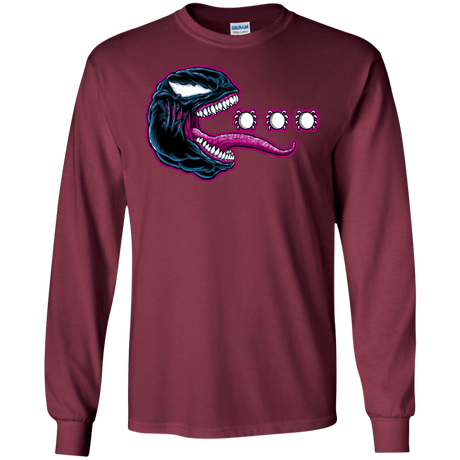 T-Shirts Maroon / S Pac Venom Men's Long Sleeve T-Shirt