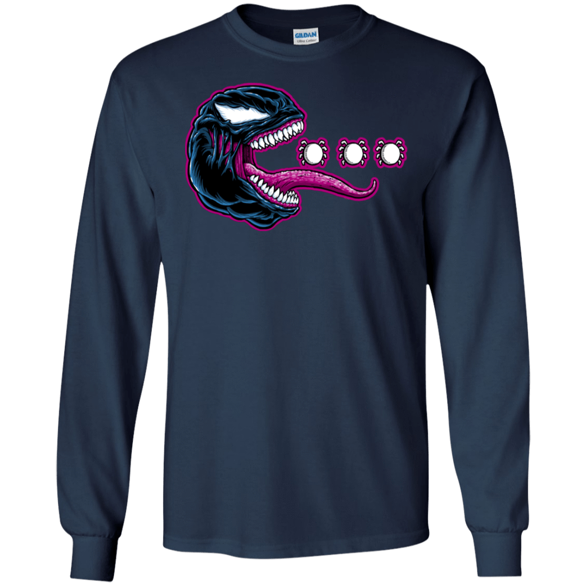 T-Shirts Navy / S Pac Venom Men's Long Sleeve T-Shirt