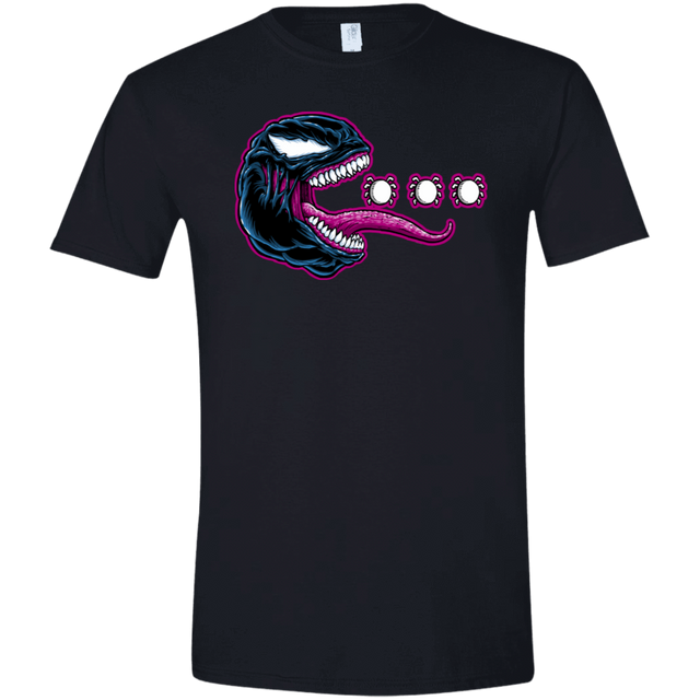 T-Shirts Black / X-Small Pac Venom Men's Semi-Fitted Softstyle
