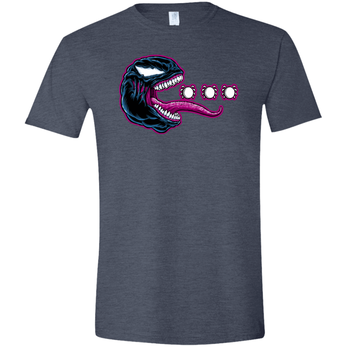 T-Shirts Heather Navy / S Pac Venom Men's Semi-Fitted Softstyle