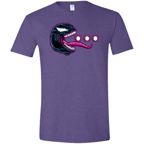 T-Shirts Heather Purple / S Pac Venom Men's Semi-Fitted Softstyle