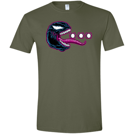 T-Shirts Military Green / S Pac Venom Men's Semi-Fitted Softstyle