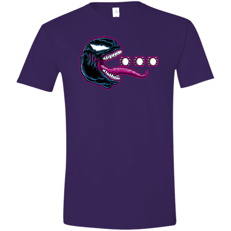 T-Shirts Purple / S Pac Venom Men's Semi-Fitted Softstyle