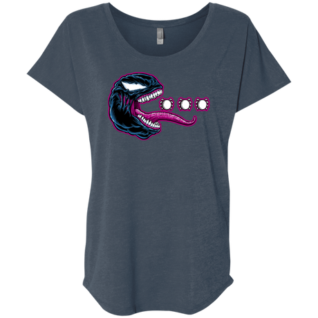 T-Shirts Indigo / X-Small Pac Venom Triblend Dolman Sleeve