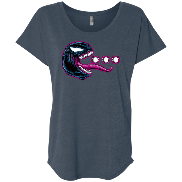 T-Shirts Indigo / X-Small Pac Venom Triblend Dolman Sleeve