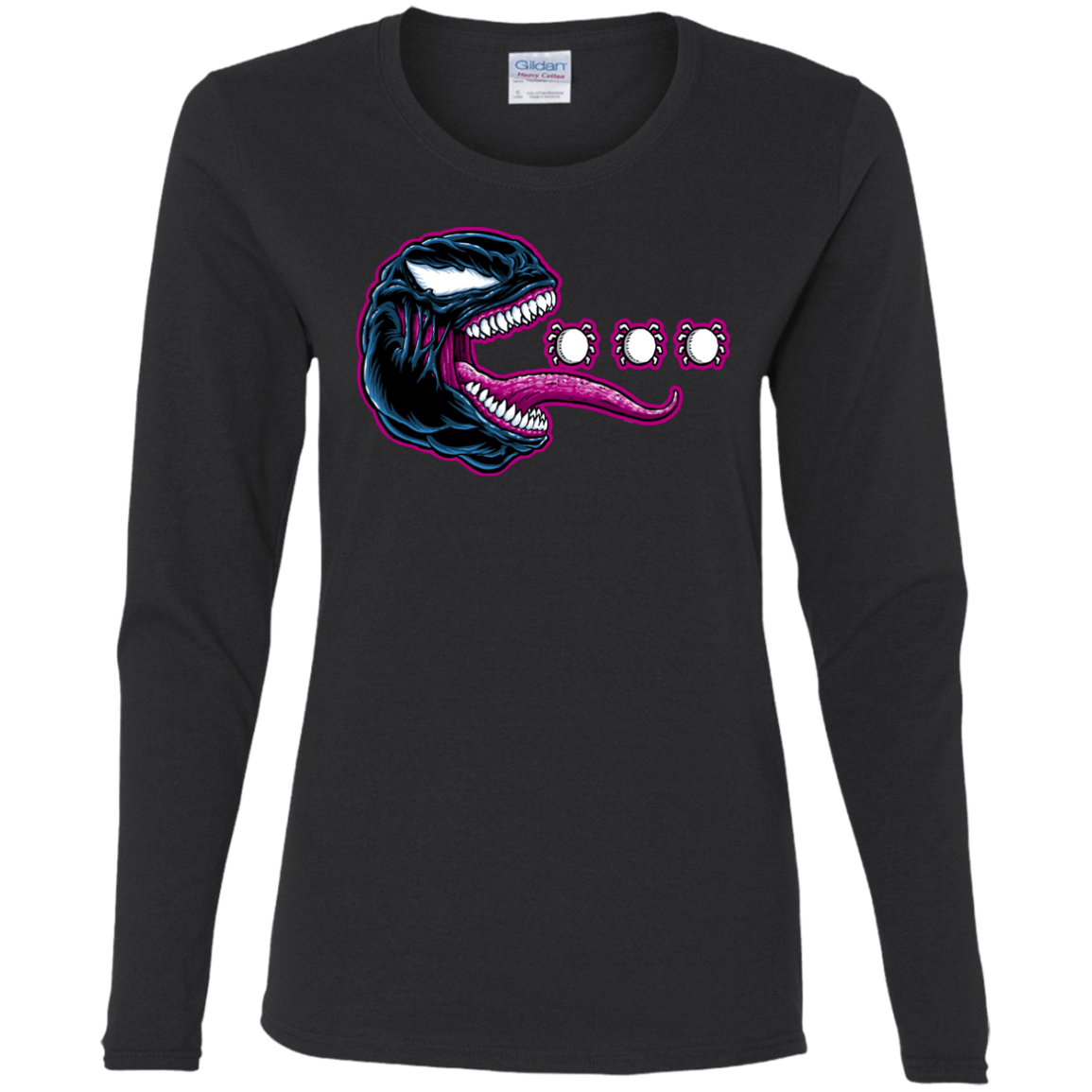 T-Shirts Black / S Pac Venom Women's Long Sleeve T-Shirt