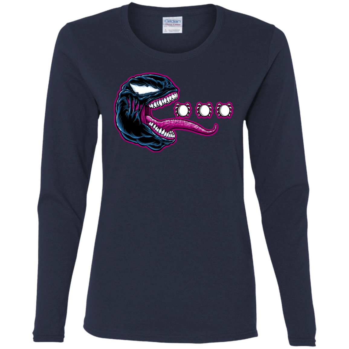 T-Shirts Navy / S Pac Venom Women's Long Sleeve T-Shirt