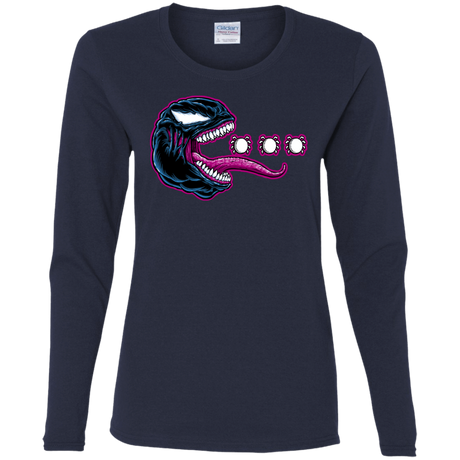 T-Shirts Navy / S Pac Venom Women's Long Sleeve T-Shirt