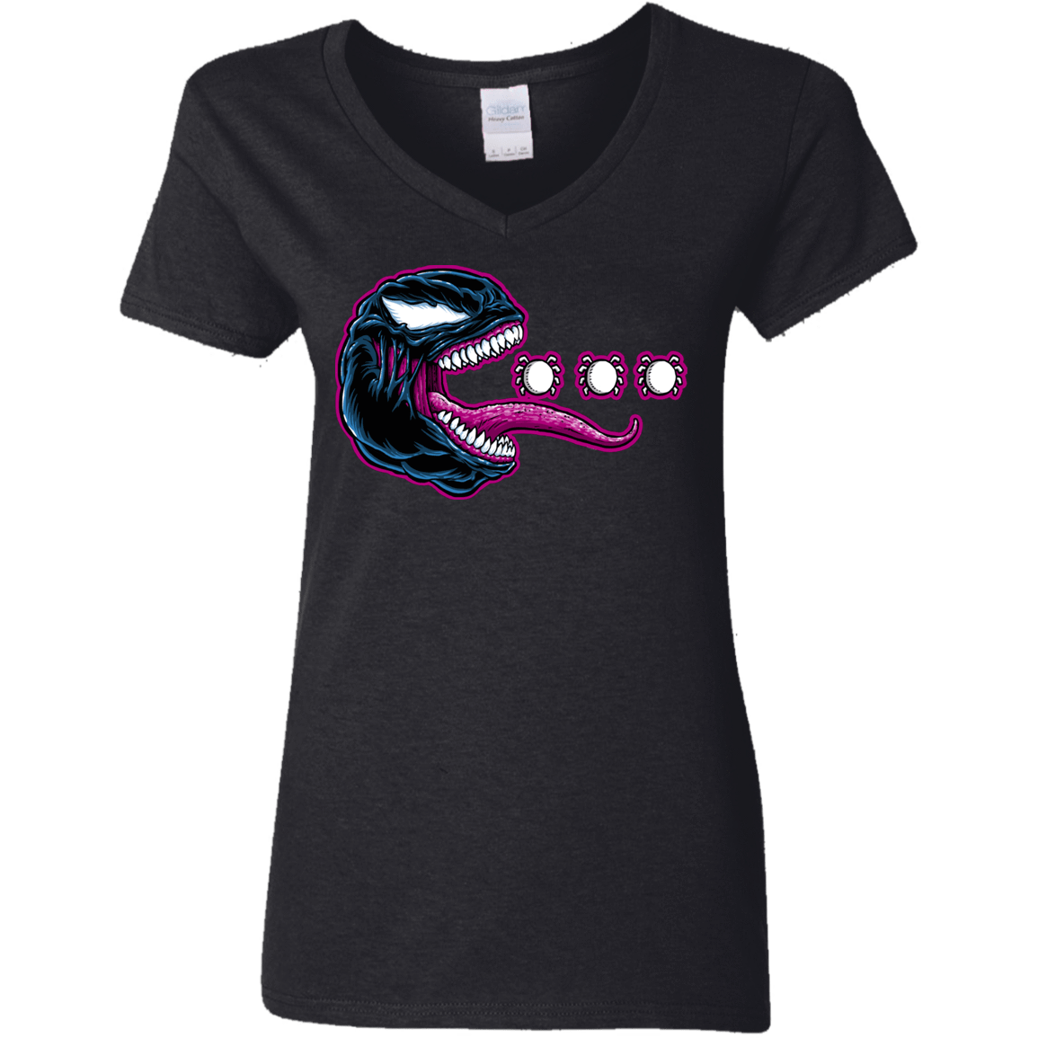 T-Shirts Black / S Pac Venom Women's V-Neck T-Shirt