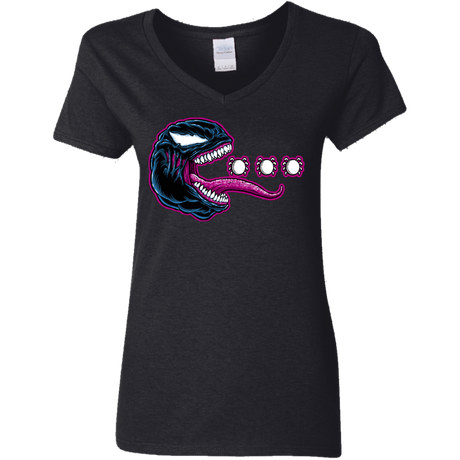 T-Shirts Black / S Pac Venom Women's V-Neck T-Shirt