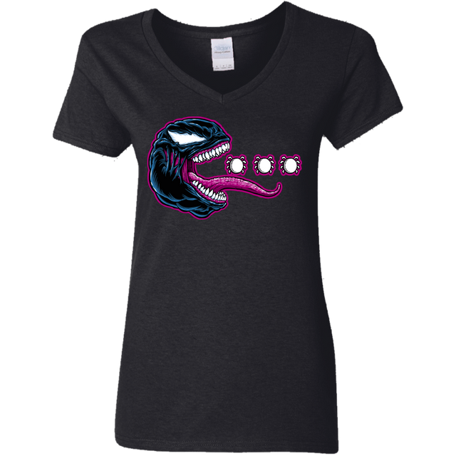 T-Shirts Black / S Pac Venom Women's V-Neck T-Shirt