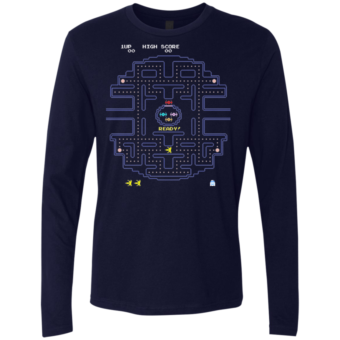 T-Shirts Midnight Navy / Small Pac Wars Men's Premium Long Sleeve