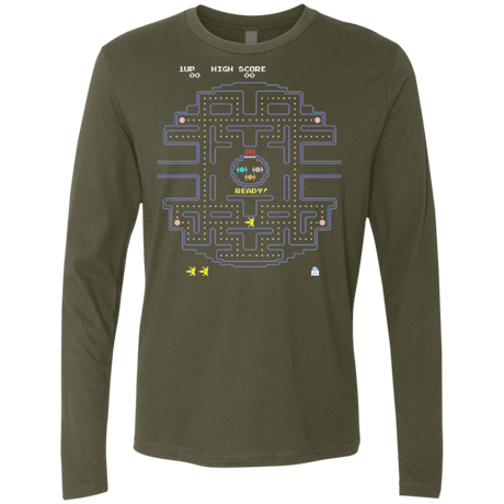 T-Shirts Military Green / Small Pac Wars Men's Premium Long Sleeve