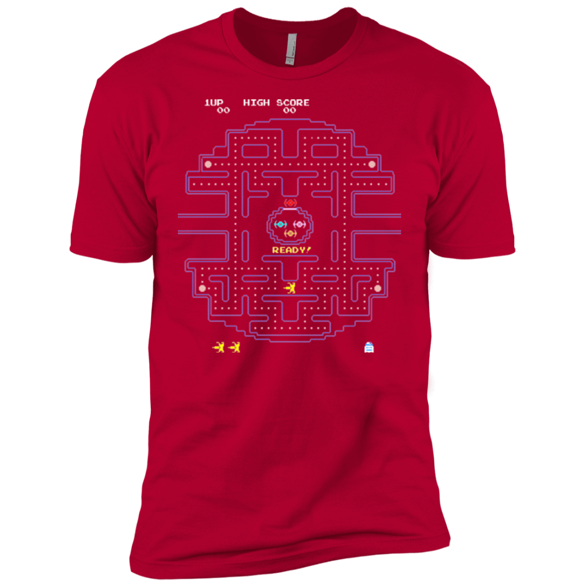 T-Shirts Red / X-Small Pac Wars Men's Premium T-Shirt