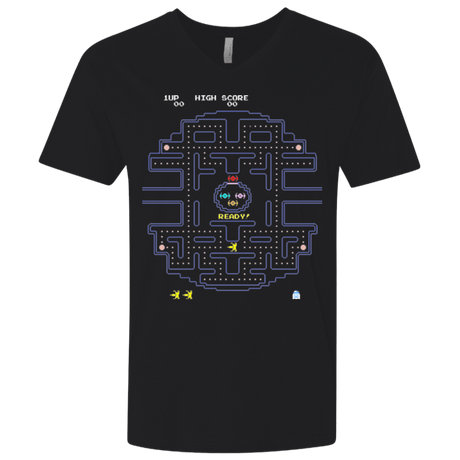 T-Shirts Black / X-Small Pac Wars Men's Premium V-Neck