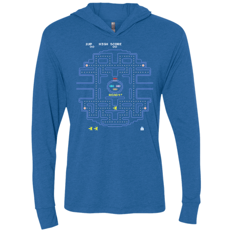 T-Shirts Vintage Royal / X-Small Pac Wars Triblend Long Sleeve Hoodie Tee