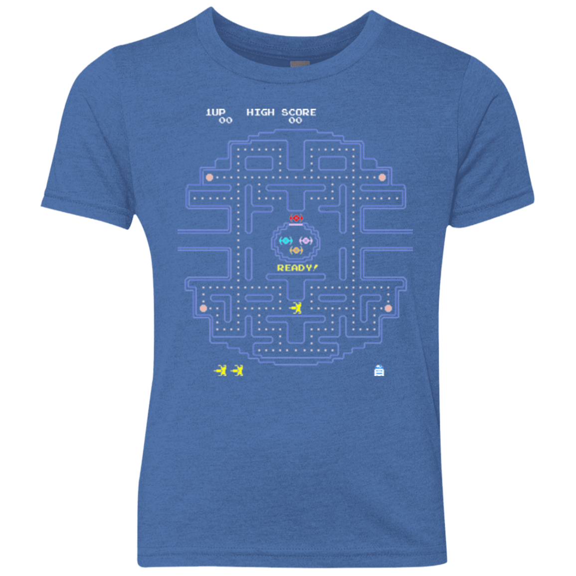 T-Shirts Vintage Royal / YXS Pac Wars Youth Triblend T-Shirt