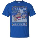 T-Shirts Royal / S Pacha Pizza Ugly Sweater T-Shirt
