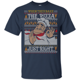 T-Shirts Navy / YXS Pacha Pizza Ugly Sweater Youth T-Shirt