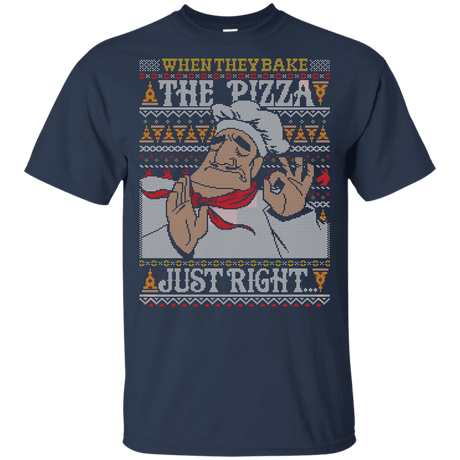 T-Shirts Navy / YXS Pacha Pizza Ugly Sweater Youth T-Shirt