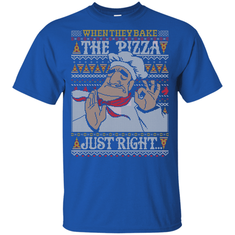 T-Shirts Royal / YXS Pacha Pizza Ugly Sweater Youth T-Shirt