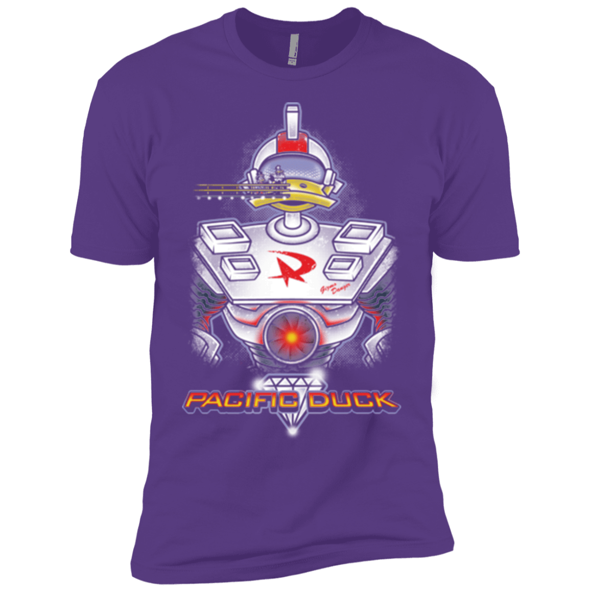 T-Shirts Purple Rush / YXS Pacific Duck Boys Premium T-Shirt