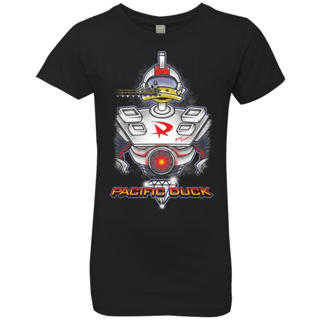 T-Shirts Black / YXS Pacific Duck Girls Premium T-Shirt